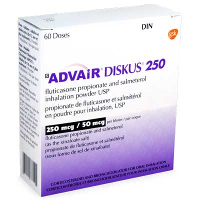 Buy Advair Diskus 250 mcg