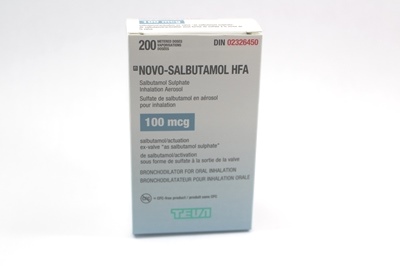 generic Salbutamol 100 mcg Canada